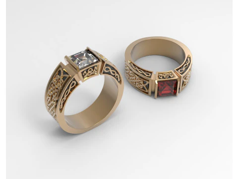 Кольцо 3D Принт Модель