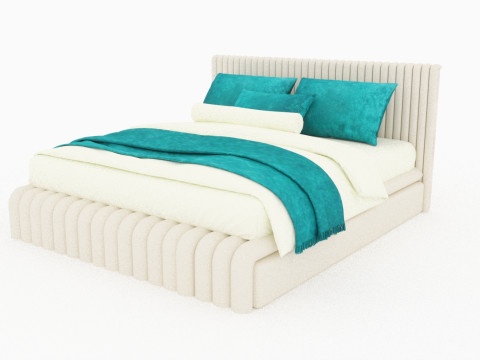 Designed bed 3D Модель