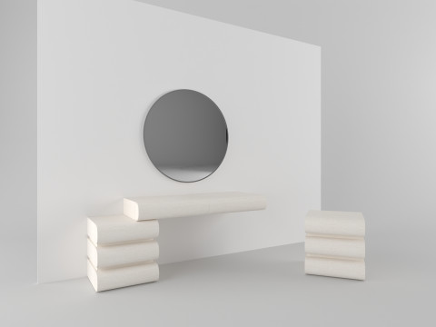 Cabinet room 3D Модель