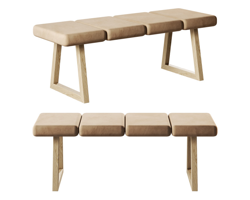 Bench 1 Modelo 3D .c4d .max .obj .3ds .fbx .stl .blend 