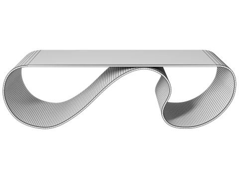 Surge Bench By Neal Aronowitz 3D Model