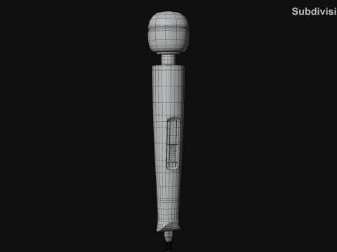 Magic Wand Vibrator Modèle 3D