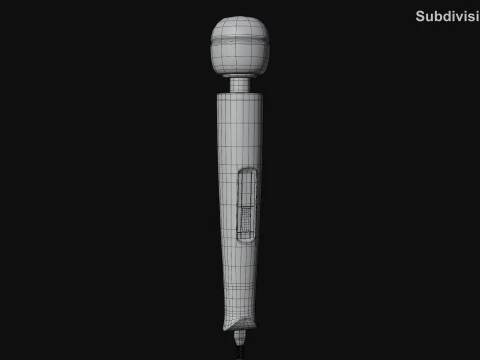 Magic Wand Vibrator 3D Model