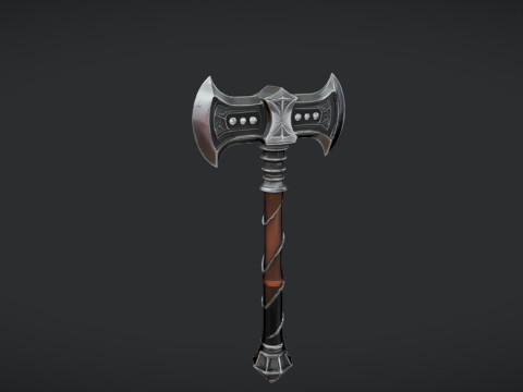 Decorative battle axe 3Dモデル