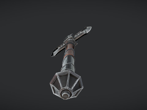 Decorative battle axe 3Dモデル