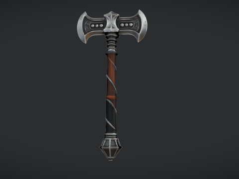 Decorative battle axe 3Dモデル