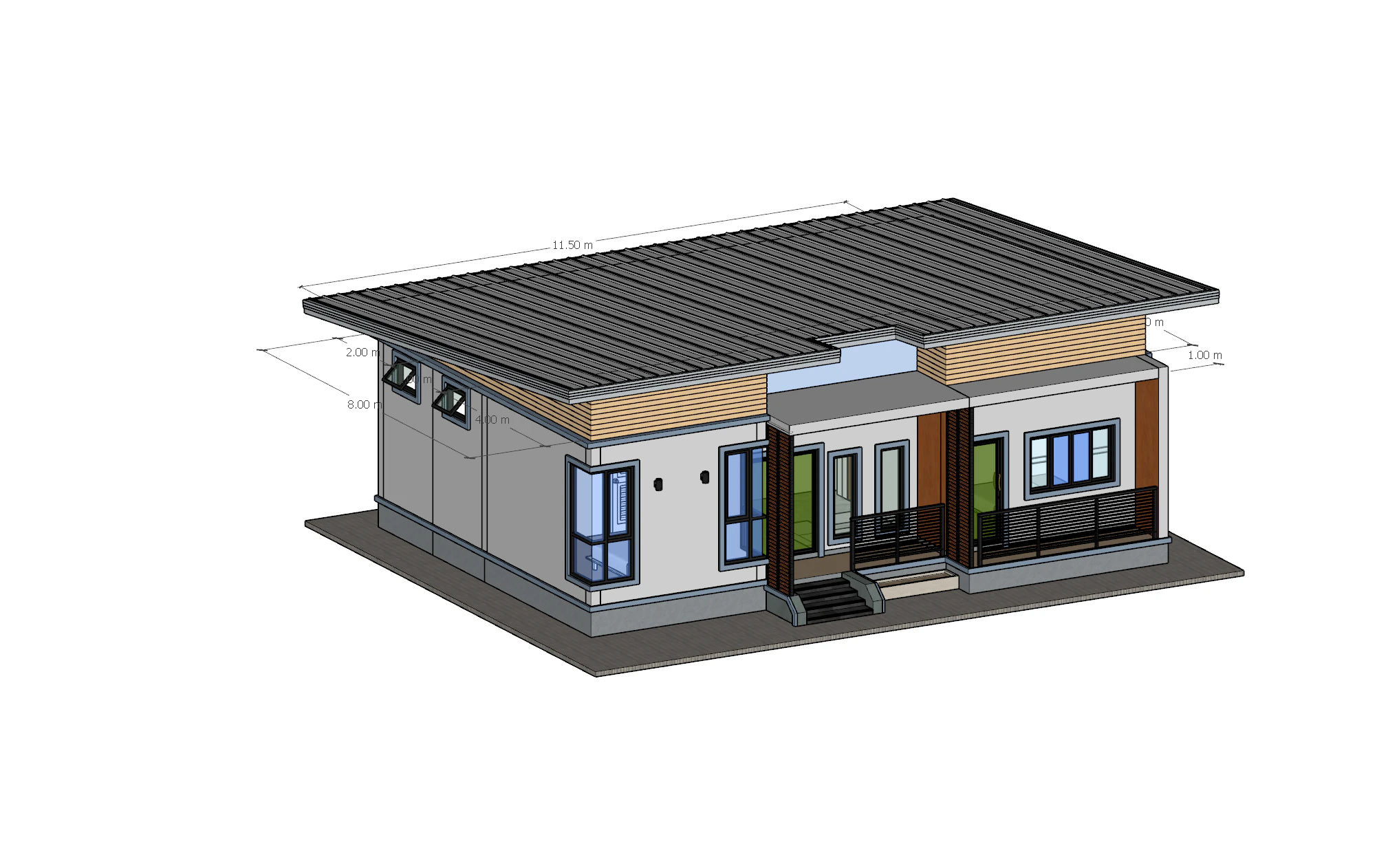 Home 04 3D Model .c4d .max .obj .3ds .fbx .stl .blend 