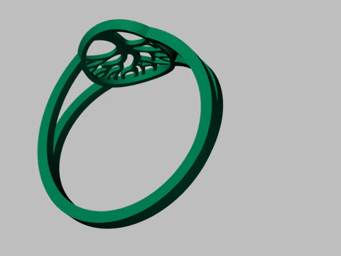 Tree ring 3D Model