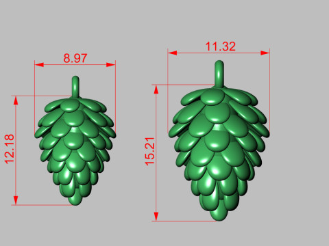 Pine 3D Modell