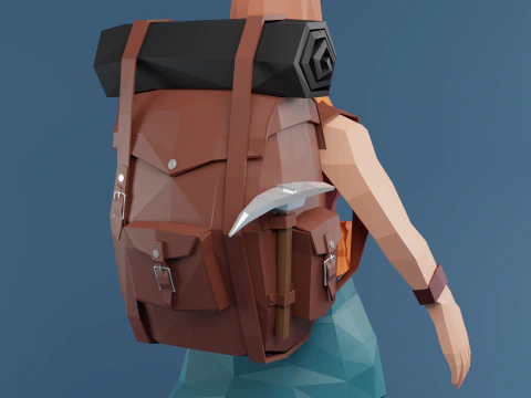 Low Poly Stylized Game Character Low-poly 3D Model