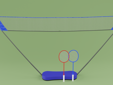 Mini Badminton Free Modelo 3D