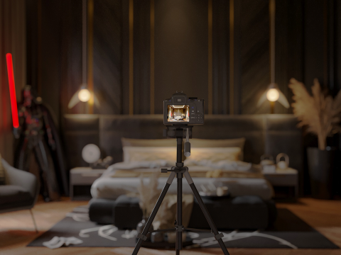 Master Bedroom Design Luxury 3D Model