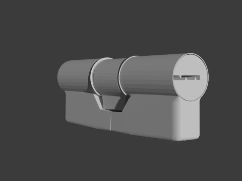 Secyrity lock for the door 3D Model