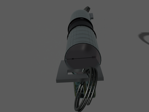 Secyrity lock for the door Modello 3D