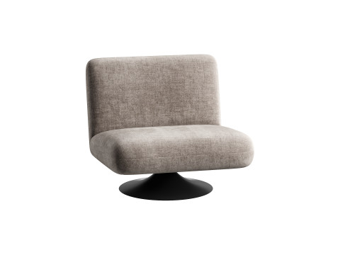 Swivel Accent Chair 3D Model