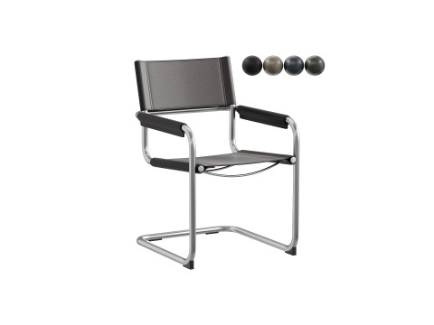 Bauhaus Chair ST44rar 3D Model