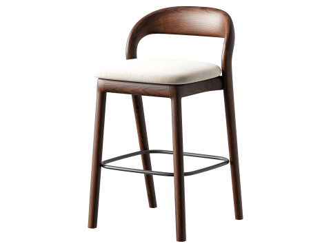 Ива Барный стул 3D Модель