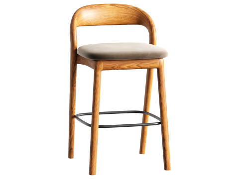 Ива Барный стул 3D Модель