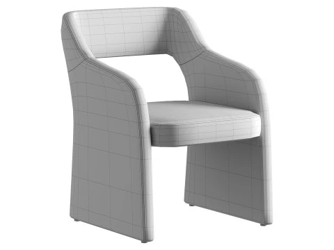 Parker Dining Chair 3D Model