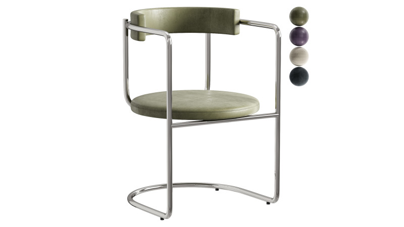 Krzesło FF Model 3D .c4d .max .obj .3ds .fbx .stl .blend