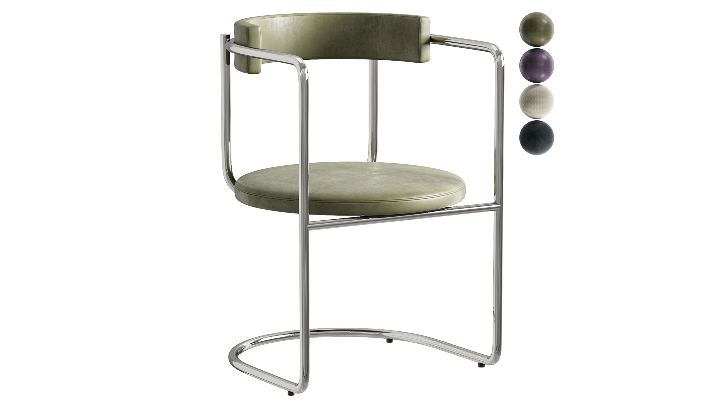 FF chair 3D Model .c4d .max .obj .3ds .fbx .stl .blend 