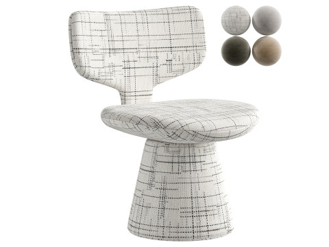 Cadeira Lúcia Modelo 3D