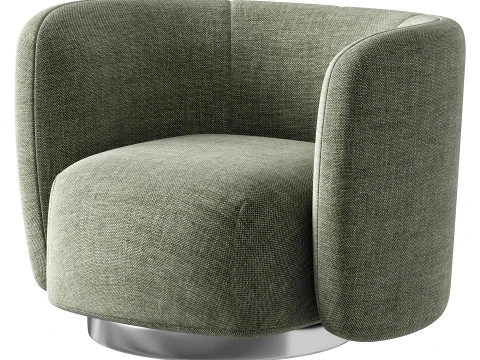 Lucca Armchair 3D Model