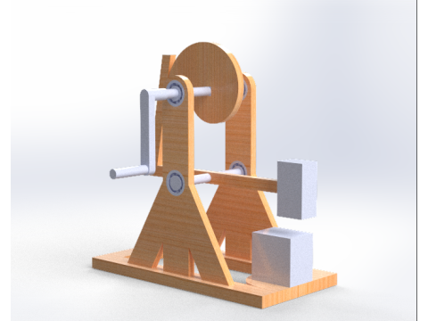 Cam hammer 3D-Druckmodell