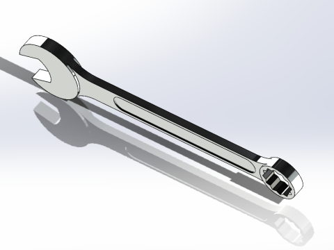 Wrench 3D Print Model