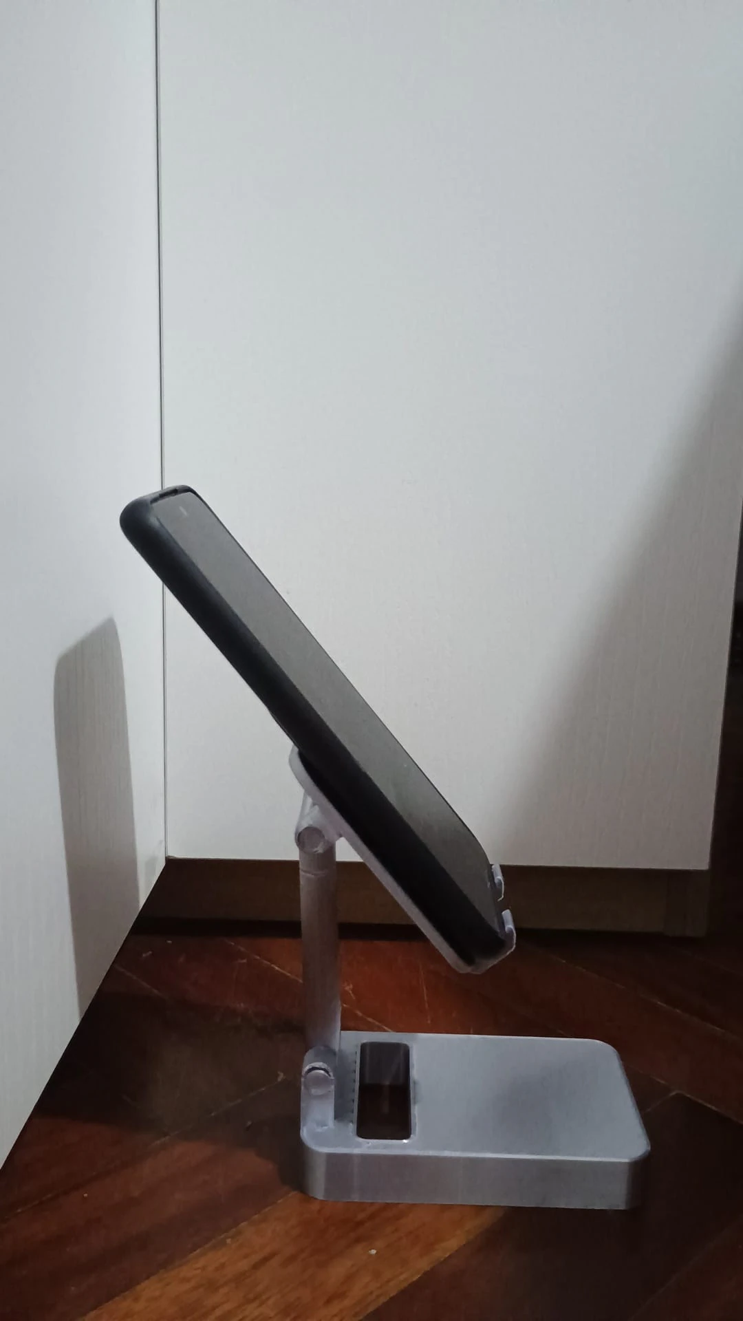 Foldable hinged and extendable cell phone holder 3D Print Model .c4d .max .obj .3ds .fbx .stl .blend 