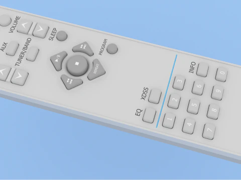 Remote controller 3D Model