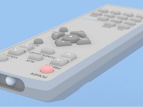 Remote controller 3D Model