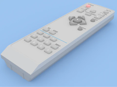 Remote controller 3D Model