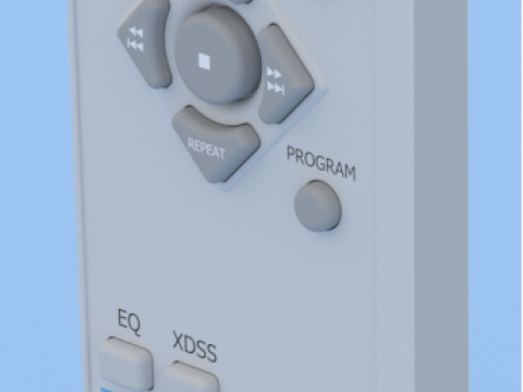 Remote controller 3D Модель