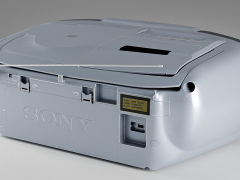 Sony CFD-V31L Cd Radio Cassette-Corder 3D मॉडल