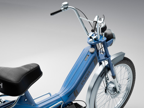 Puch Maxi Classic Moped Modelo 3D