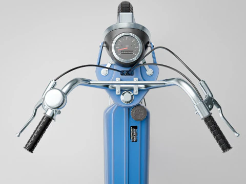 Puch Maxi Classic Moped 3D Model