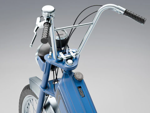 Puch Maxi Classic Moped 3D Model