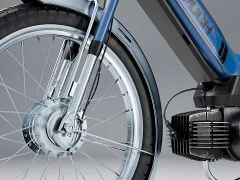 Puch Maxi Classic Moped 3D Model
