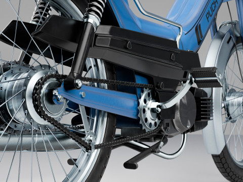 Puch Maxi Classic Moped Modelo 3D