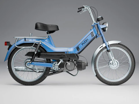 Puch Maxi Classic Moped 3D Model