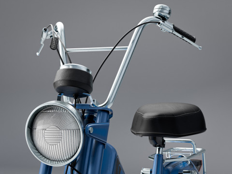 Puch Maxi Classic Moped Modelo 3D