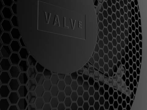 Ventil-Dampfmaschine Kompakt-PC 3D Modell