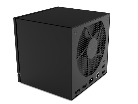 Ventil-Dampfmaschine Kompakt-PC 3D Modell