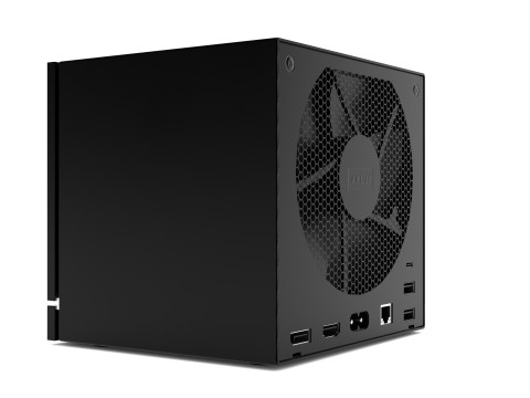 Ventil-Dampfmaschine Kompakt-PC 3D Modell