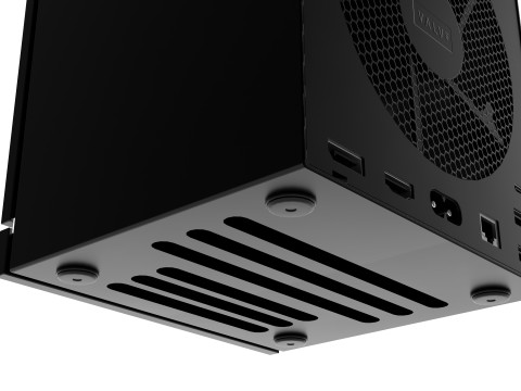 Ventil-Dampfmaschine Kompakt-PC 3D Modell