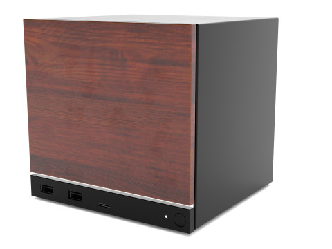 Ventil-Dampfmaschine Kompakt-PC 3D Modell