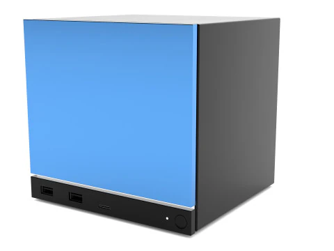 Valf Buhar Makinesi Kompakt PC 3D Model
