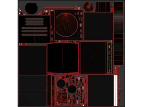 Ventil-Dampfmaschine Kompakt-PC 3D Modell