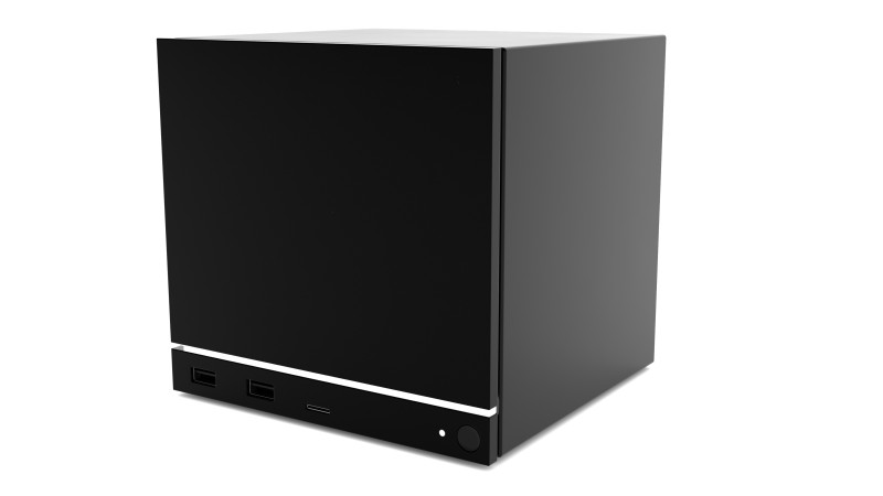 Macchina a vapore a valvole PC compatto Modello 3D .c4d .max .obj .3ds .fbx .stl .blend 